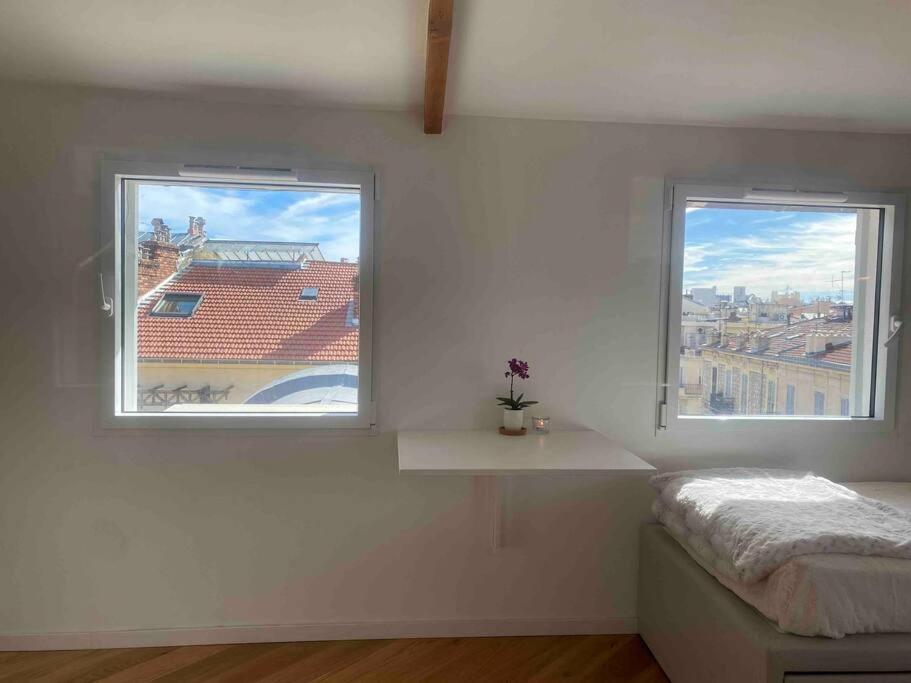 Heart Of Nice-Rooftop Seaside Studio Luaran gambar
